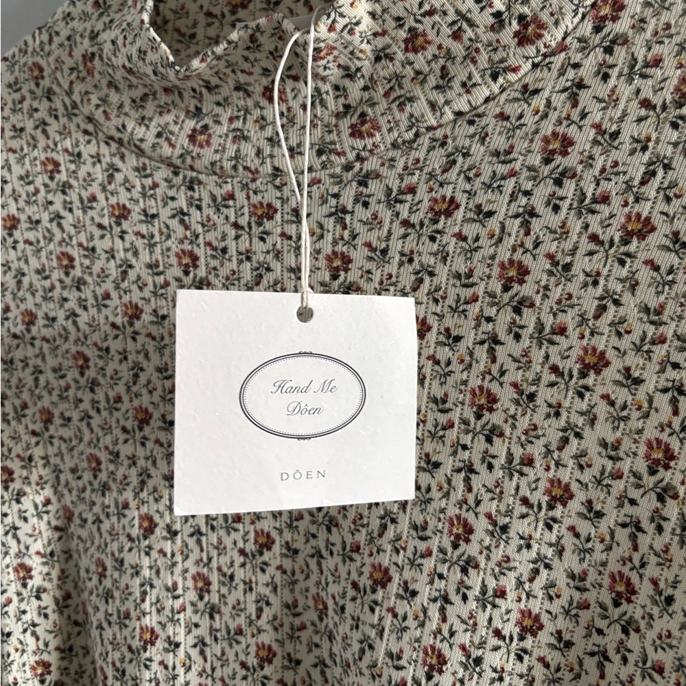 Doen Ashby Turtleneck Windswept Dahlia Women’s Size XL - Picture 3 of 10